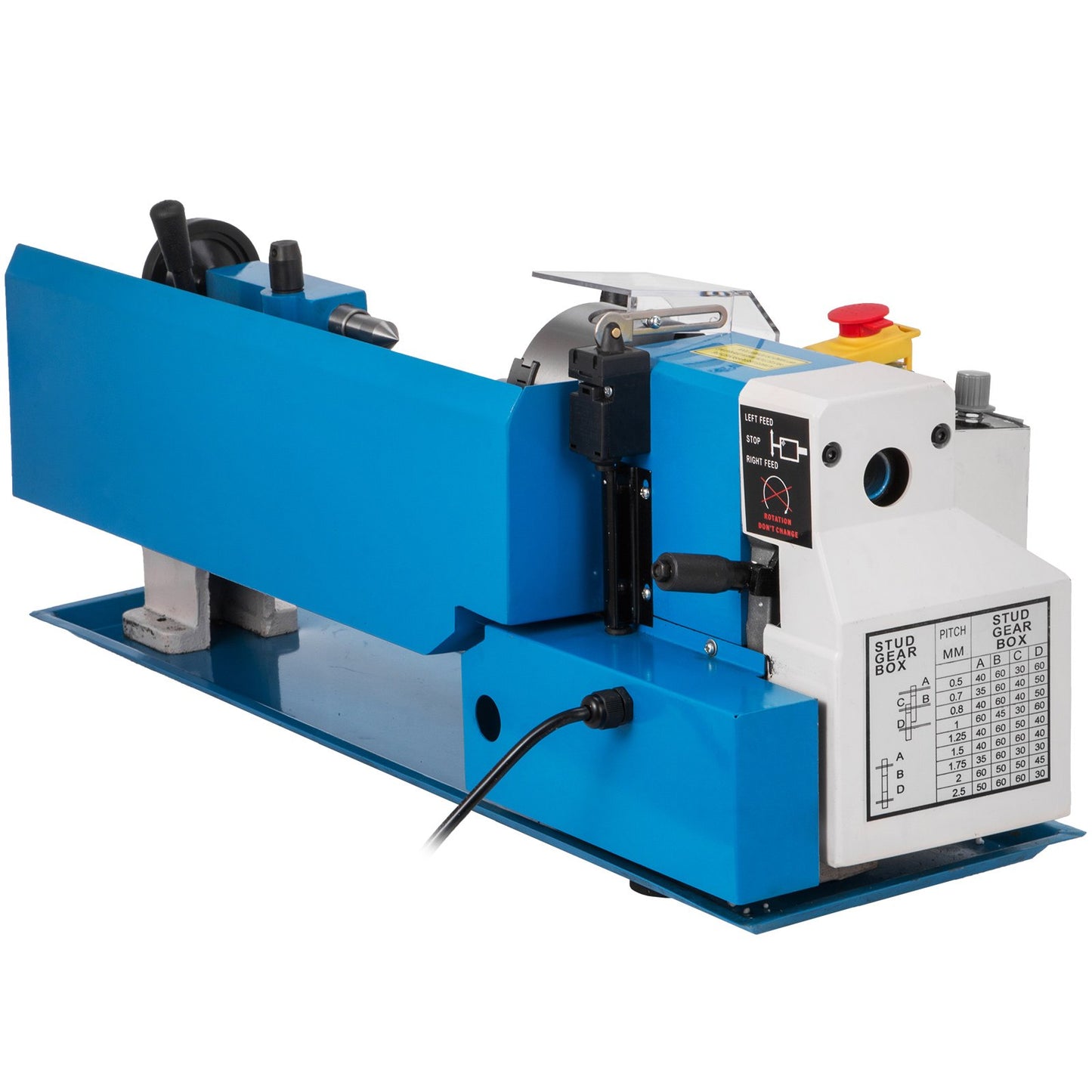 7" x 14" Mini Metal Lathe β Variable Speed 0β2500 RPM, Benchtop Lathe with 4" 3-Jaw Chuck for Precision Metal Turning