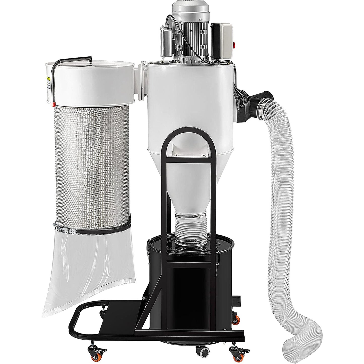 Cyclone Dust Collector Woodworking Dust Collector 2HP 220V Heavy Duty