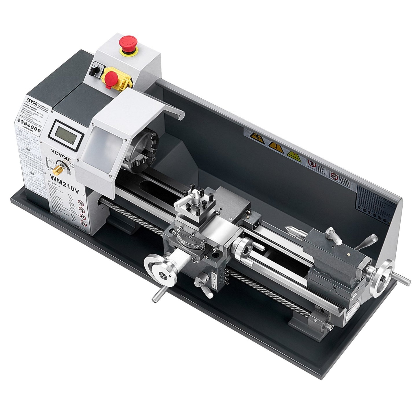 Metal Lathe β 8" x 16" Benchtop Precision Lathe Machine, 550W Motor, 0β2500 RPM Variable Speed, Compact Power Lathe for Metalworking