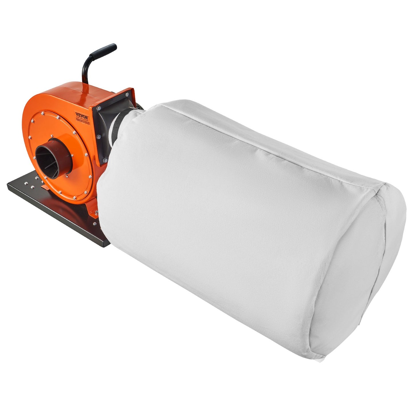 1HP Rolling Dust Collector – 537 CFM | Mobile Dust System with 21-Gallon Bag