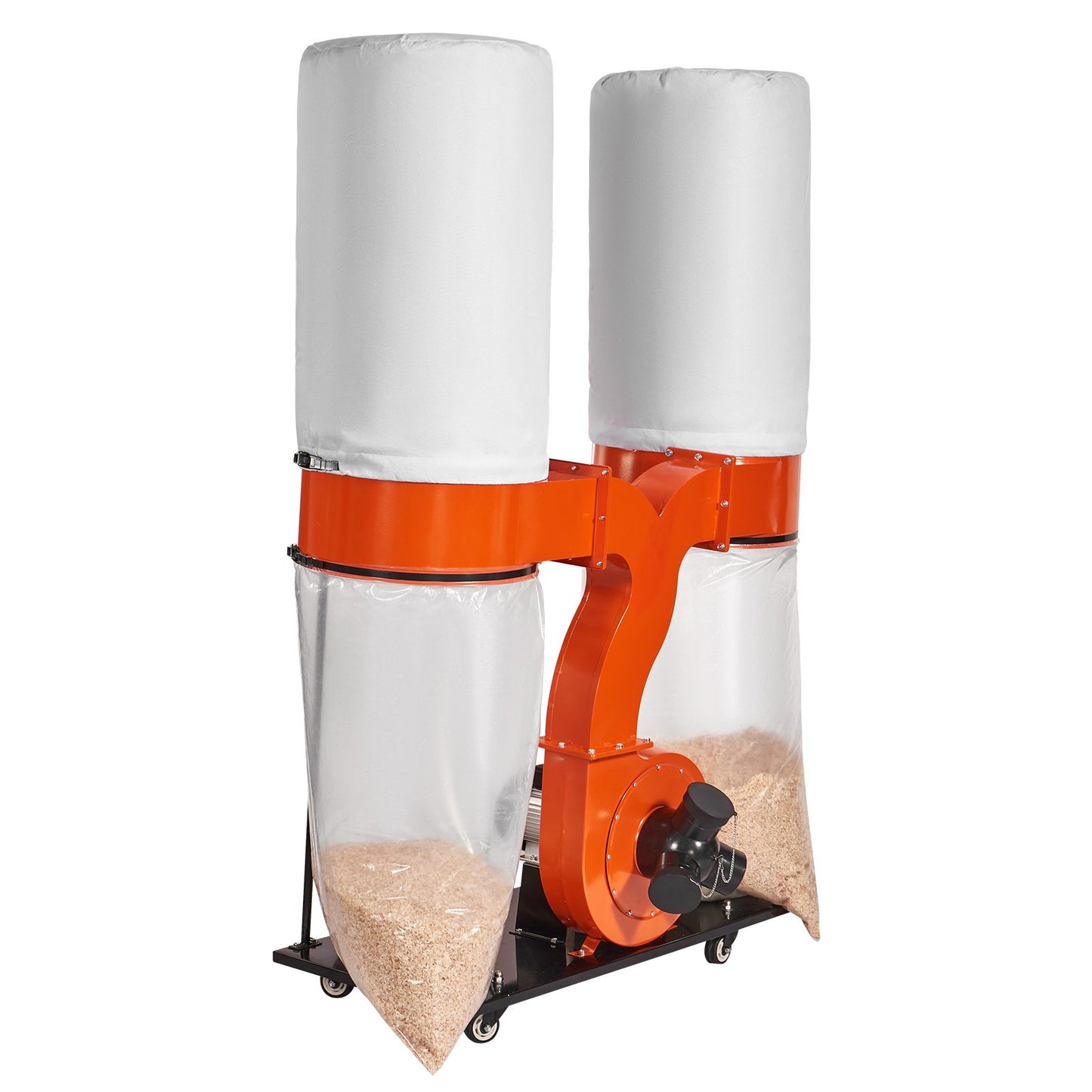 Dual Collector Dust System – 3HP, 1550 CFM | Heavy Duty Woodshop Extractor