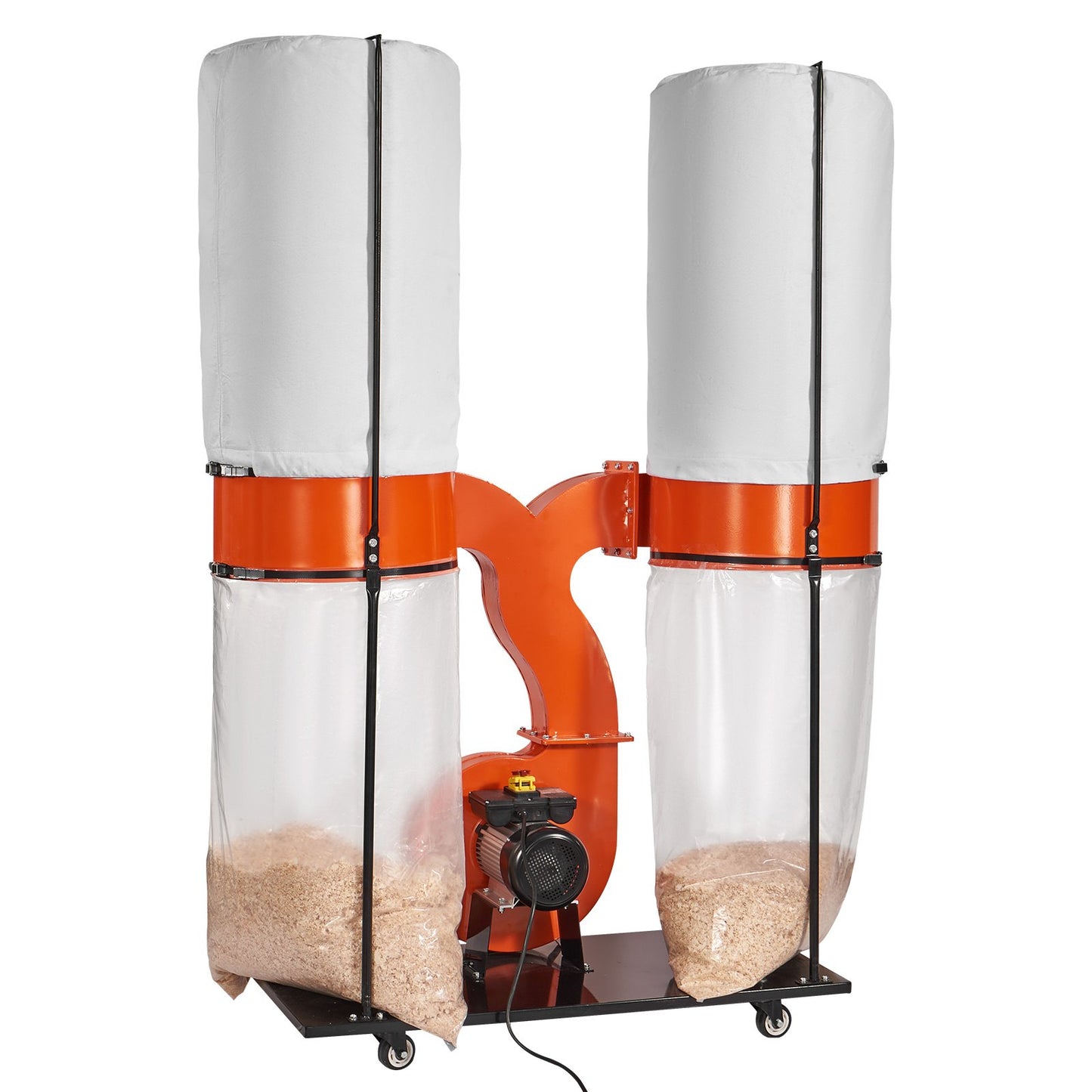 Dual Collector Dust System – 3HP, 1550 CFM | Heavy Duty Woodshop Extractor