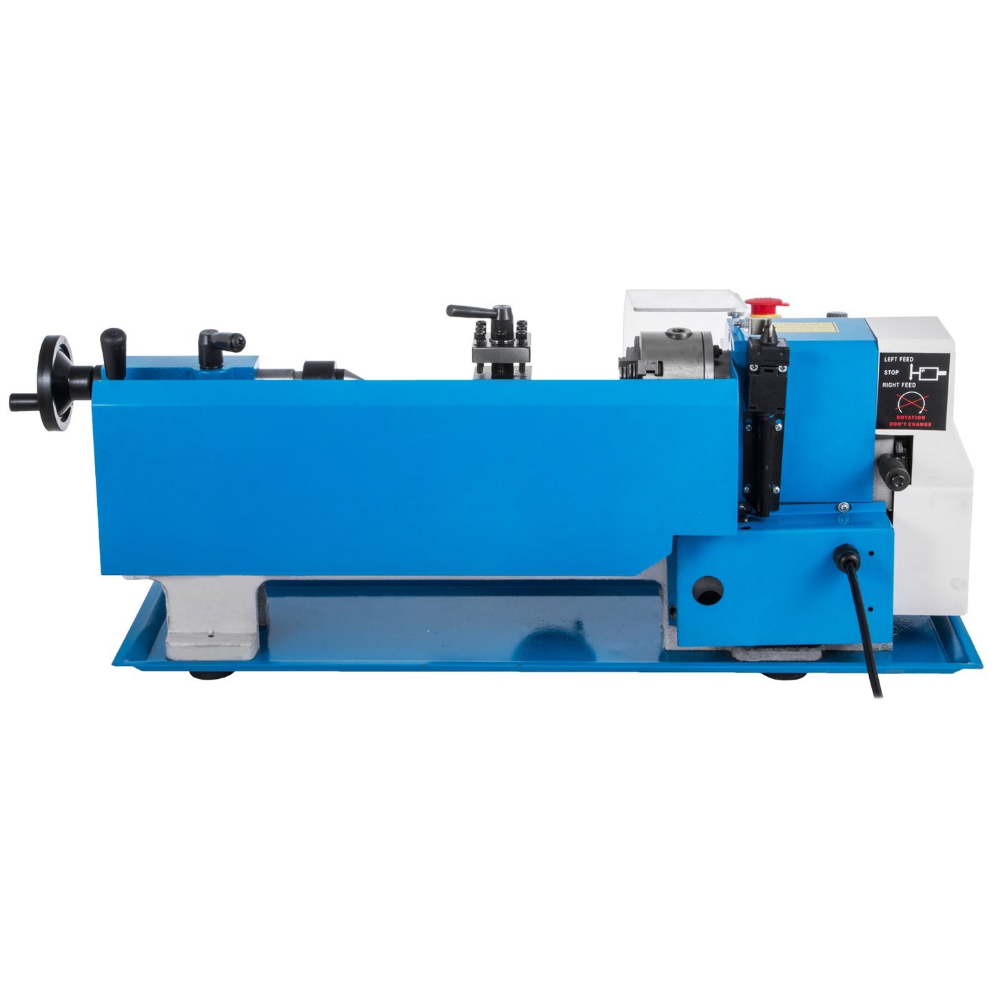 7" x 12" Mini Metal Lathe β 550W Benchtop Precision Lathe, Variable Speed 50β2500 RPM, Nylon Gears with Movable Lamp for Metalworking