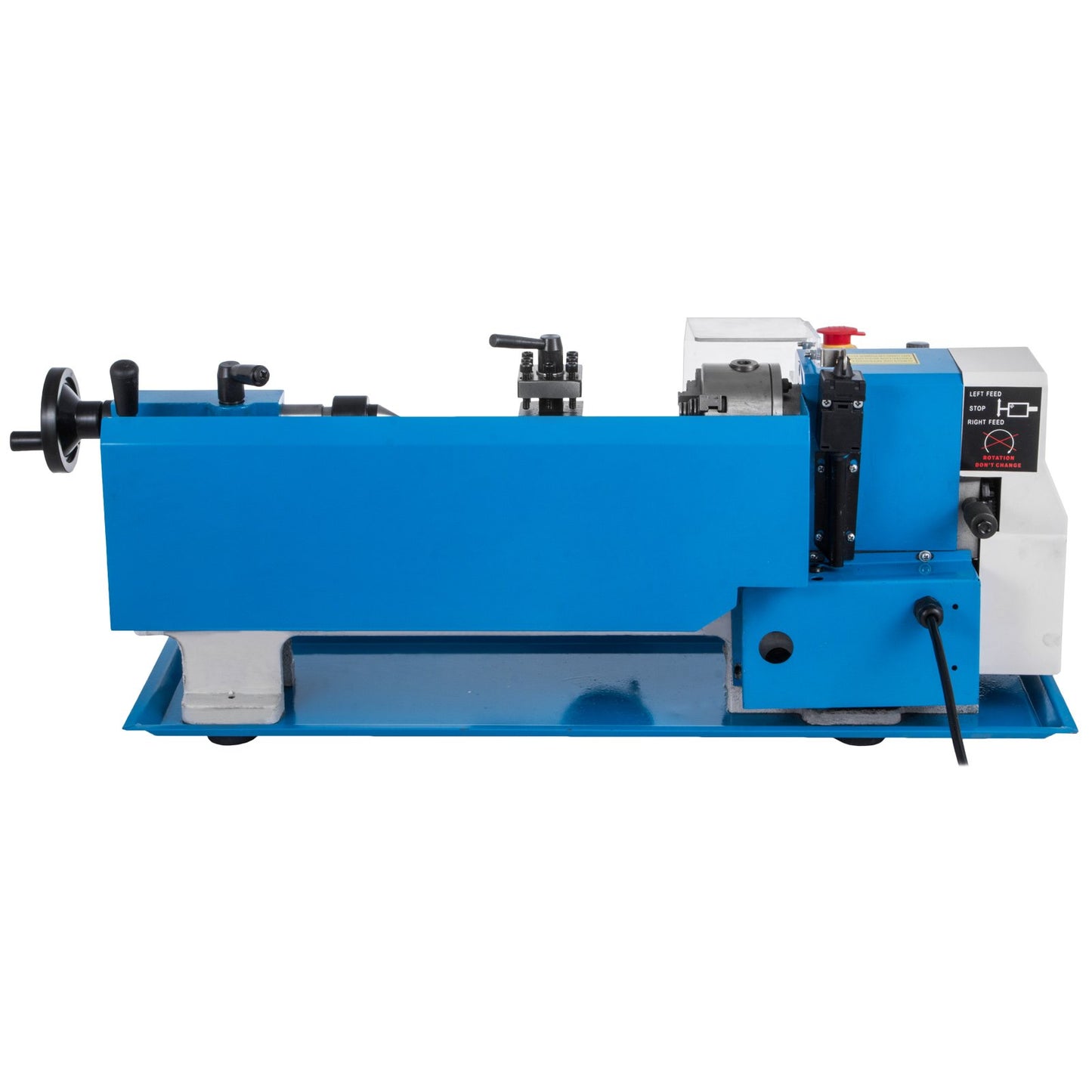 7" x 12" Mini Metal Lathe β 550W Benchtop Precision Lathe, Variable Speed 50β2500 RPM, Nylon Gears with Movable Lamp for Metalworking
