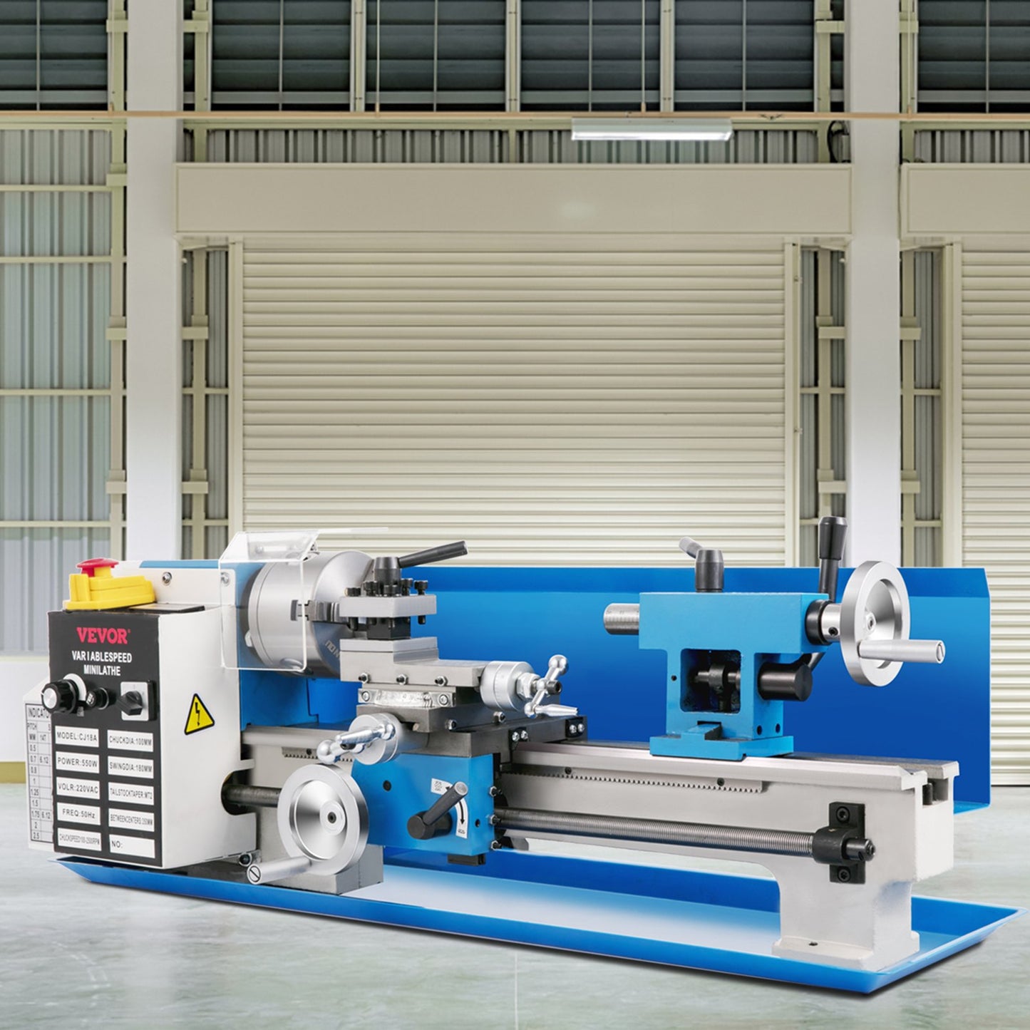 7" x 14" Mini Wood Lathe – 550W Precision Benchtop Turning Machine for Woodworking and Light-Duty Projects