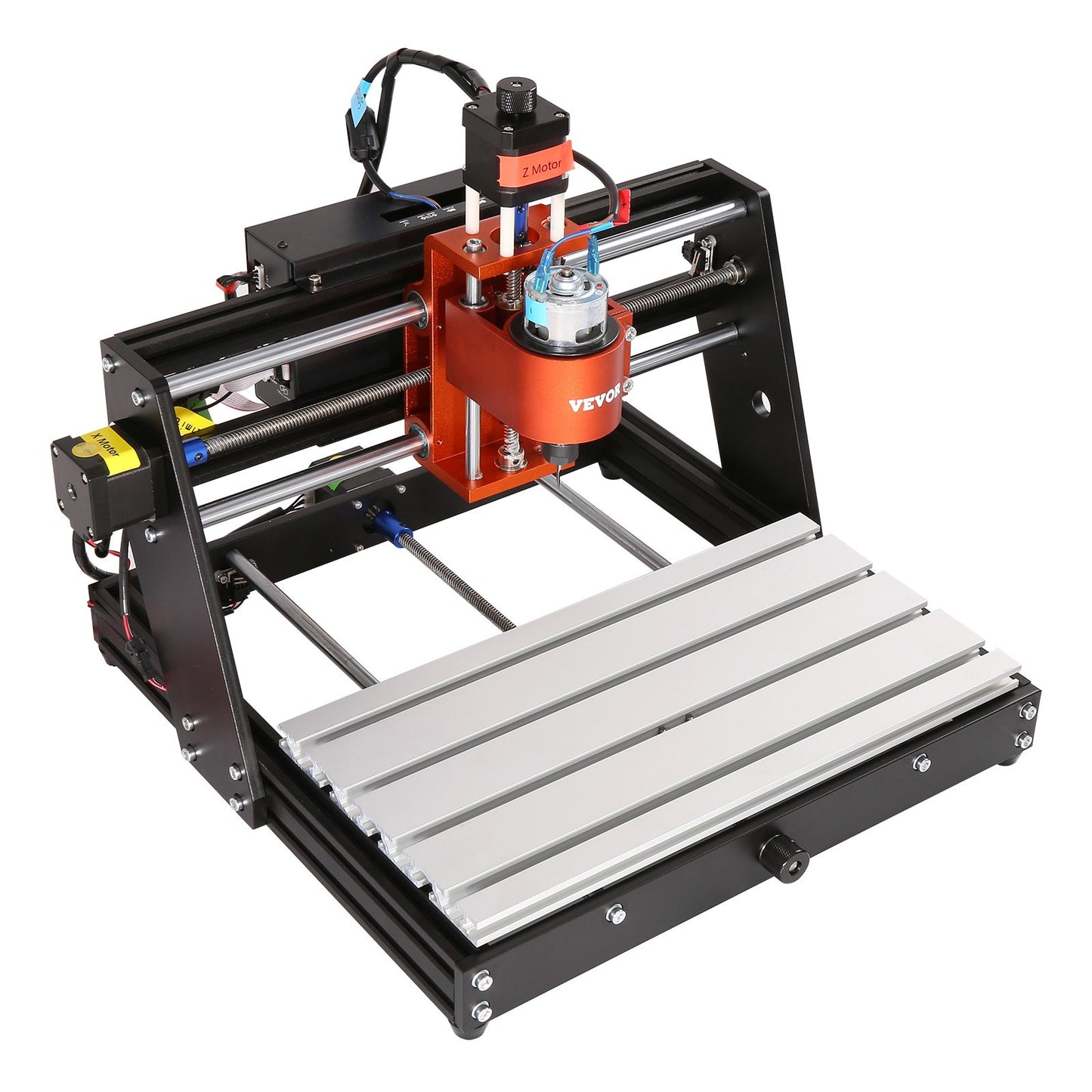 3-Axis CNC Router Machine β 60W, 11.8"x7.87" Work Area, GRBL Control, 1200 RPM Spindle for Wood, Acrylic, MDF, PVC, Plastic & Foam
