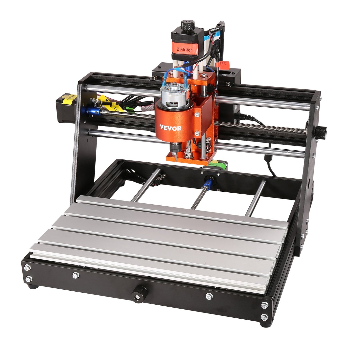 3-Axis CNC Router Machine β 60W, 11.8"x7.87" Work Area, GRBL Control, 1200 RPM Spindle for Wood, Acrylic, MDF, PVC, Plastic & Foam
