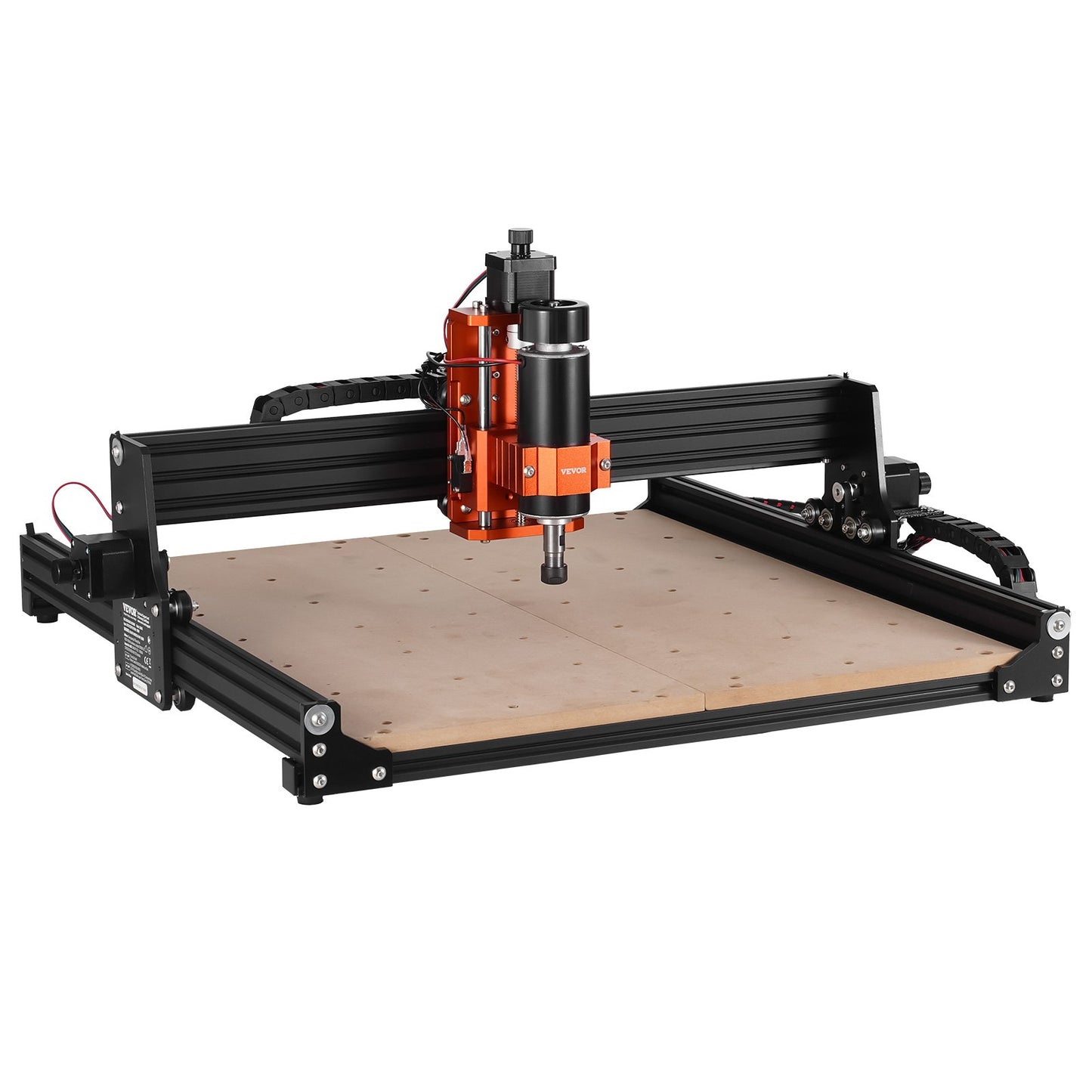 3-Axis CNC Router Machine – 300W Spindle, 15.7"x15.7" Work Area, GRBL Control for Wood, Acrylic, MDF, PVC, Plastic & Foam