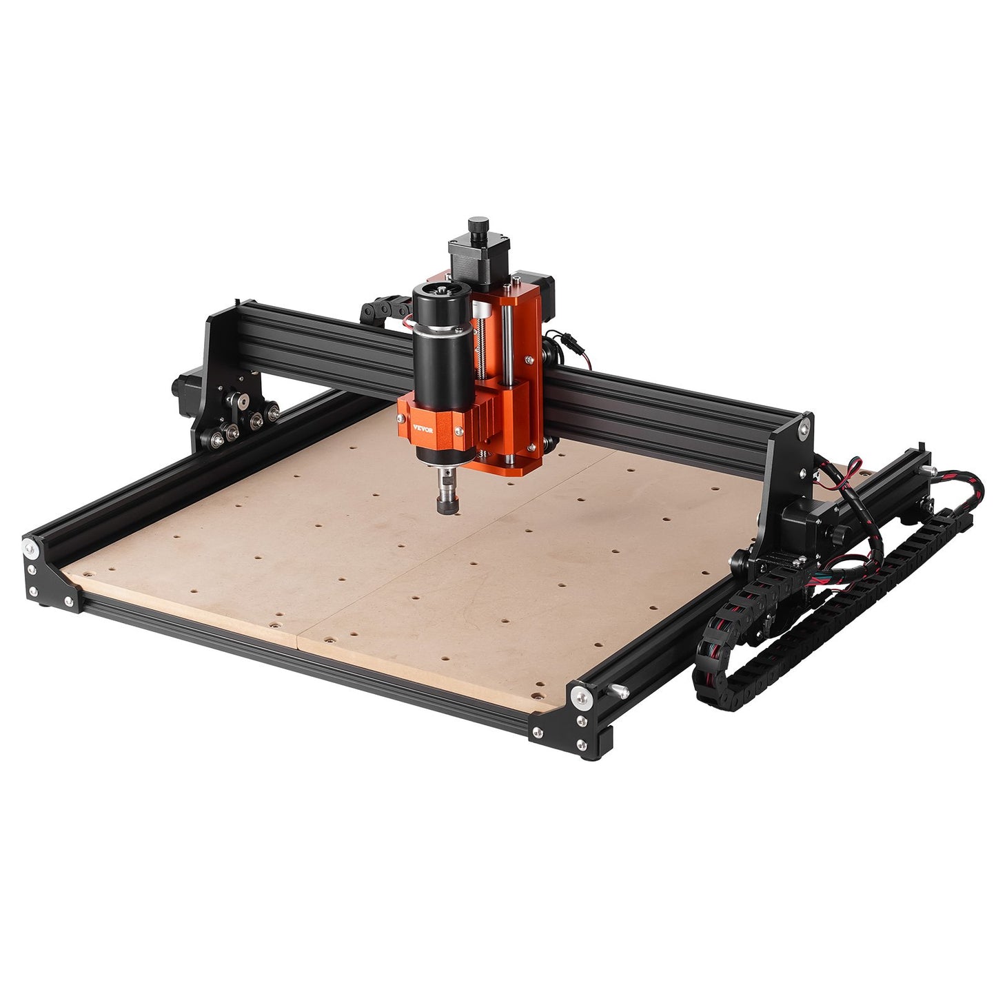 3-Axis CNC Router Machine – 300W Spindle, 15.7"x15.7" Work Area, GRBL Control for Wood, Acrylic, MDF, PVC, Plastic & Foam