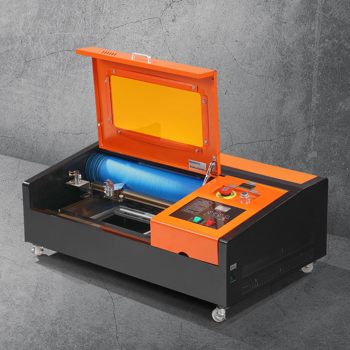40W CO2 Desktop Laser Engraver β 12"x8" Work Area, Water-Cooled Laser Cutter, Compatible with CorelDRAW & Windows β Cuts Wood, Acrylic, Fabric & More