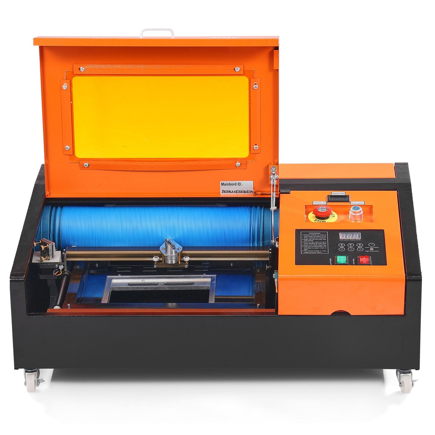40W CO2 Desktop Laser Engraver β 12"x8" Work Area, Water-Cooled Laser Cutter, Compatible with CorelDRAW & Windows β Cuts Wood, Acrylic, Fabric & More