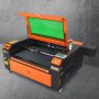 100W CO2 Laser Cutter & Engraver – 24"x35" Work Area, Digital Control Panel, Air Assist, LightBurn Compatible – Cuts Wood, Acrylic, Glass & More