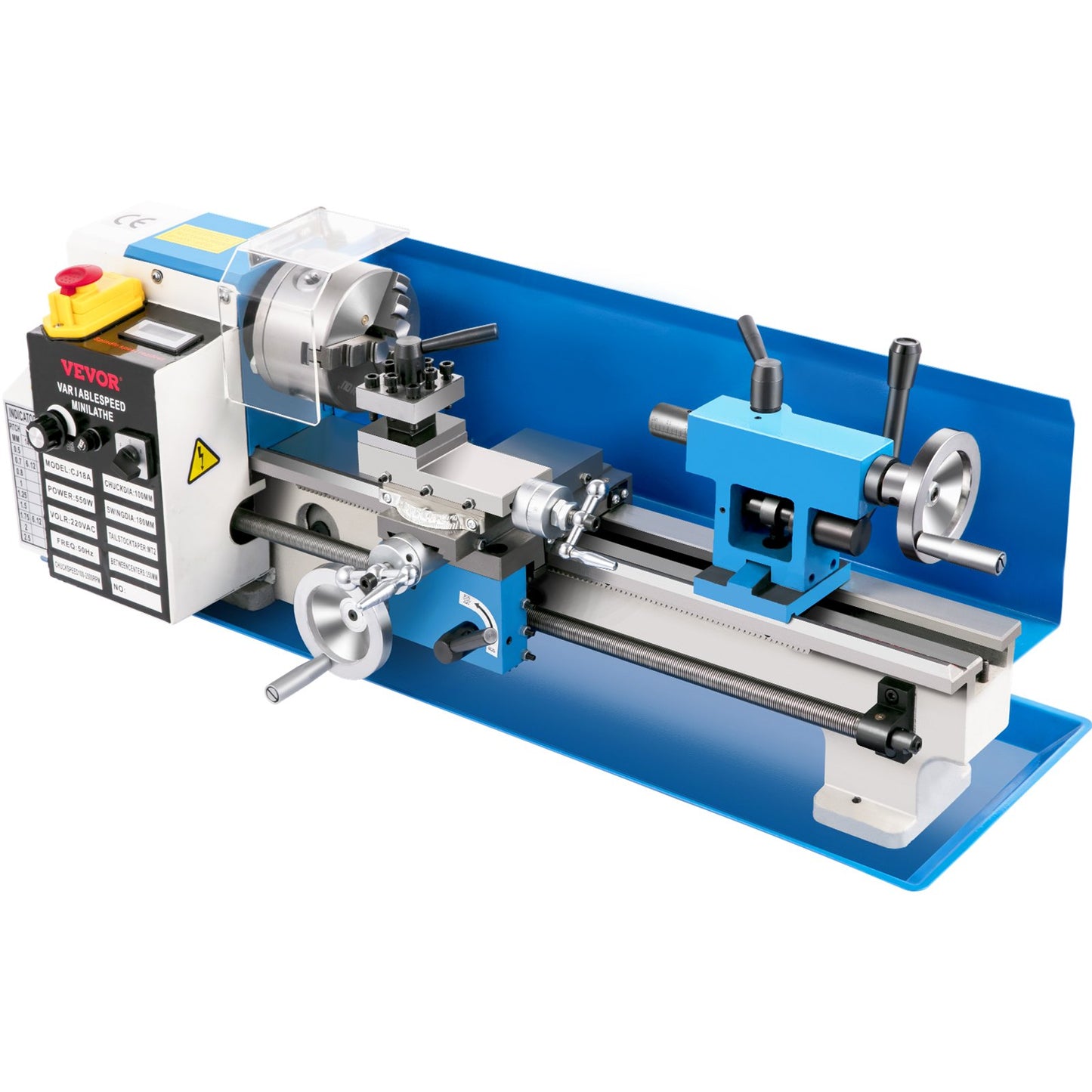 7" x 14" Mini Wood Lathe – 550W Precision Benchtop Turning Machine for Woodworking and Light-Duty Projects