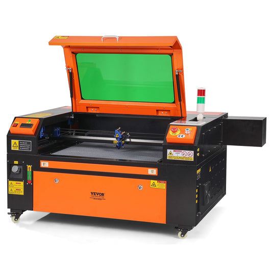 80W CO2 Laser Cutter & Engraver – 20"x28" Work Area, Air Assist, LightBurn Compatible – Cuts Wood, Acrylic, Fabric & More