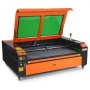 130W CO2 Laser Cutter & Engraver – 35"x55" Work Area, Air Assist, LightBurn Compatible – Cuts Wood, Acrylic, Fabric