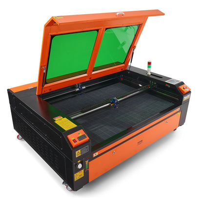 130W CO2 Laser Cutter & Engraver – 35"x55" Work Area, Air Assist, LightBurn Compatible – Cuts Wood, Acrylic, Fabric