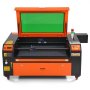 100W CO2 Laser Cutter & Engraver – 24"x35" Work Area, Digital Control Panel, Air Assist, LightBurn Compatible – Cuts Wood, Acrylic, Glass & More